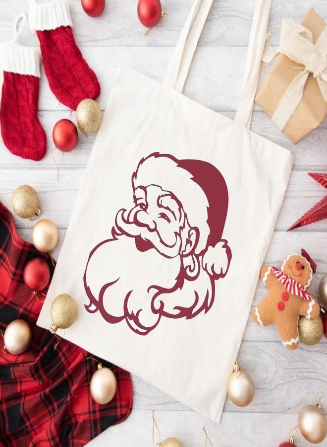 zosylley Christmas Stencils for Crafts Reusable 8” Large Christmas Stencil Santa Snowman Gnome Holiday Drawing Templates for Painting on Wood Doormat Fabrics Window Decor - Image 4