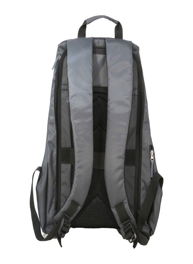 Mike Predator 32L Grey Anti Theft 17 Inch Laptop Backpack for Casual college office for men and women - Image 3