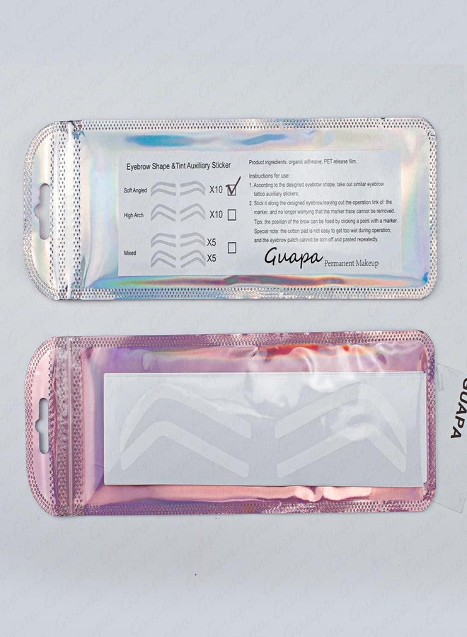 Guapa Disposable Eyebrow Design Stencil Airbrush Tint Stickers Easy Application Brow Tinting for Shaping Single Eyebrow Type Option with Shapes Available - Image 5
