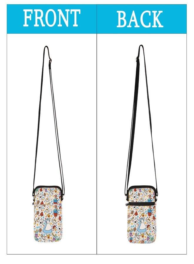MEIKIUP Fairy Tales Crossbody Bag Fairy Tale Fans Shoulder Bag Magical Garden Lover Gift (A CB) - Image 3
