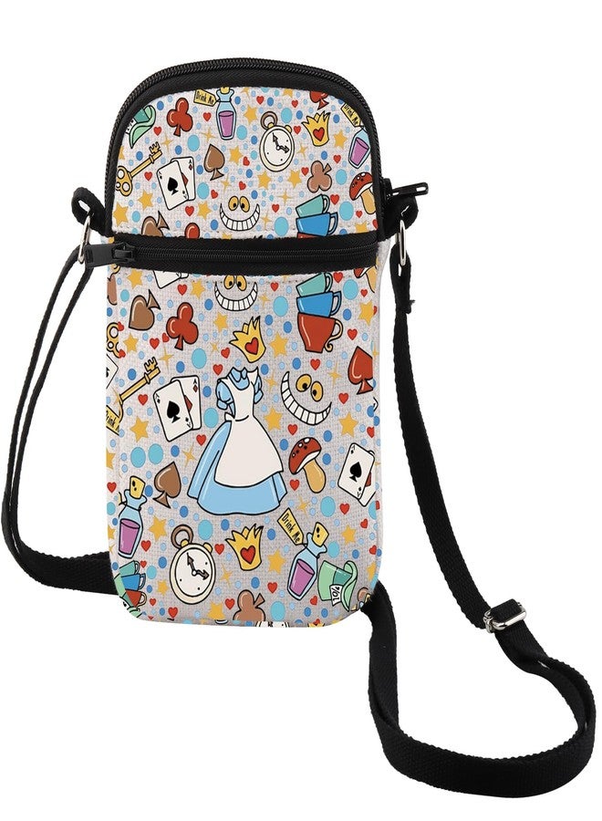 MEIKIUP Fairy Tales Crossbody Bag Fairy Tale Fans Shoulder Bag Magical Garden Lover Gift (A CB) - Image 1