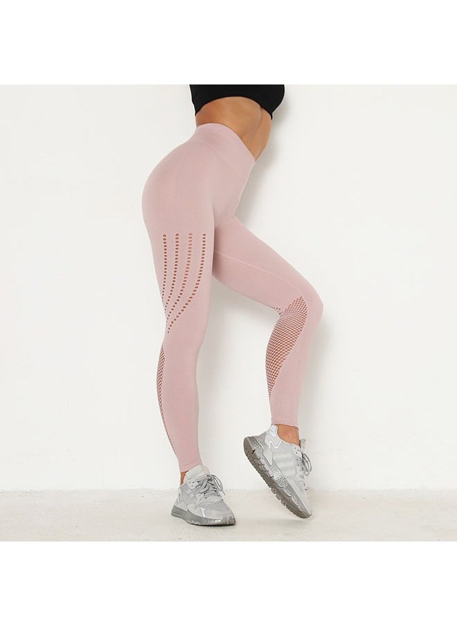 2 Pcs Women's Sports Fitness Leggings Hip Lifting Stretch High Waist Tights Hollow Out Mesh Running Speedpants - pzsku/Z3B0661E3CEDC6A644F26Z/45/_/1723086701/be584973-3938-4c4e-bd08-7f0962933f69