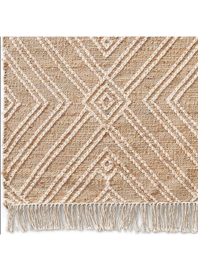 ebarza - 300x200 Cm Handmade Rug Jute - Image 1
