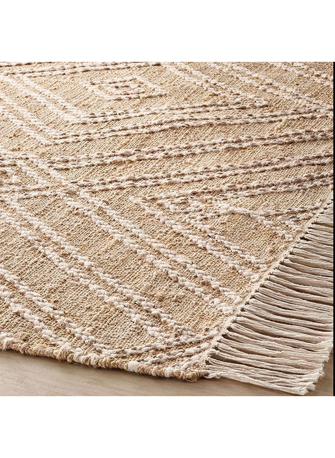 ebarza - 300x200 Cm Handmade Rug Jute - Image 1