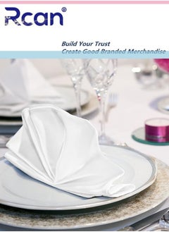 20 Pcs Square Satin Napkin Pure White Napkins 17 x 17 inch Dinner Napkins Soft Silk Napkin Reusable Table Napkins for Weddings Dinner Restaurant Party Decoration - pzsku/Z3B067C6D929D1A407717Z/45/_/1725603166/6cdd2838-d156-486c-b1ce-3f3feba24186