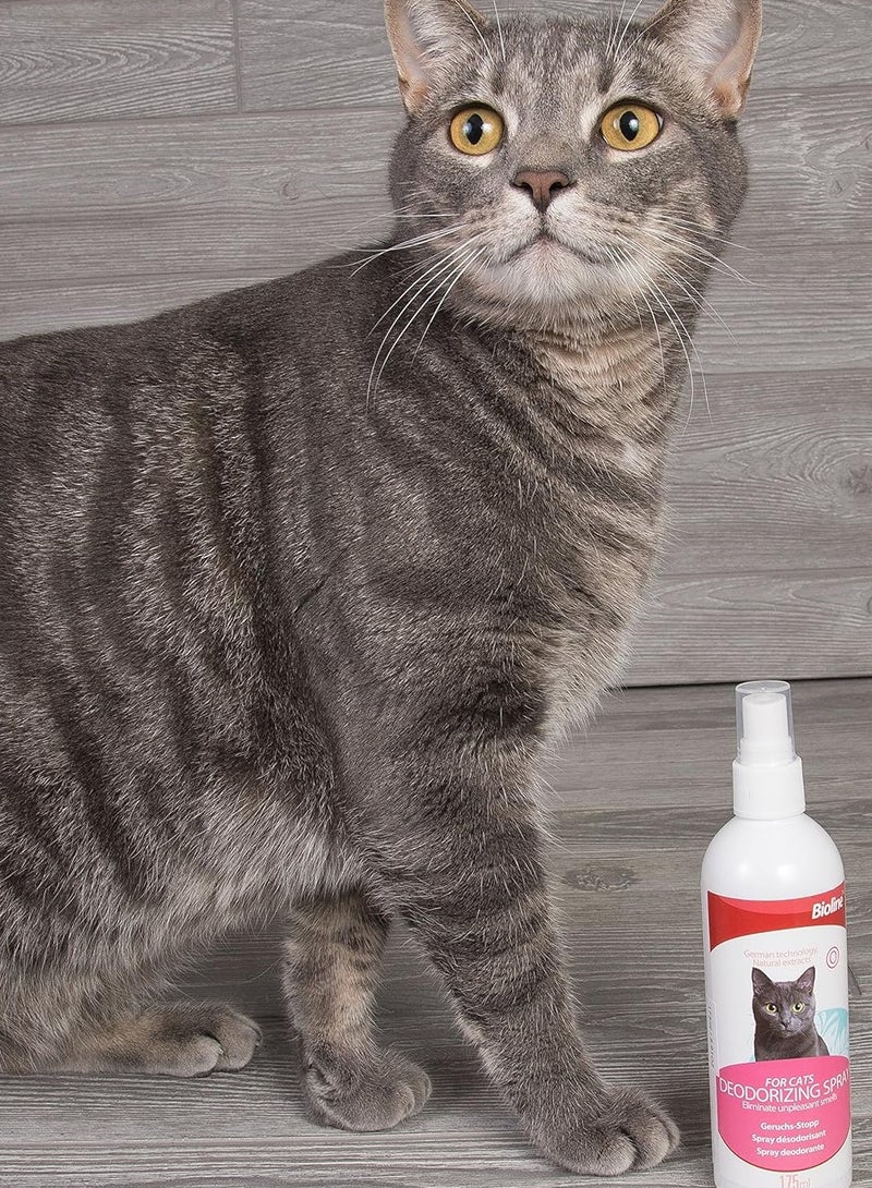 Bioline Deodorizing Coat Spray, Cat Freshening Spray 175ml - Image 4
