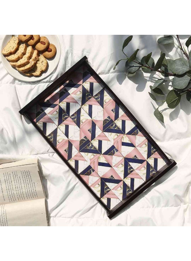 Wonderchef Casablanca Marble Mosiac Tray -Large - Image 4
