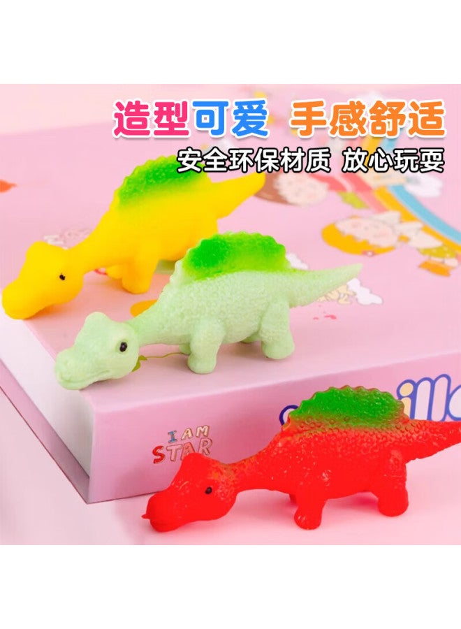 Murcia Dinosaur Finger Turkey Slingshot Stress Relief Creative Prank Fun Adhesive Wall Toy Children's Student Gift - Image 1