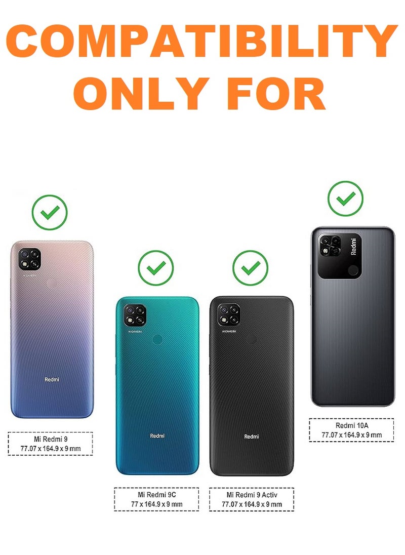 Tempered Glass Screen Protector Anti-Spy Privacy Designed For Xiaomi Redmi 9 Active Full Screen Coverage And Bubble Free