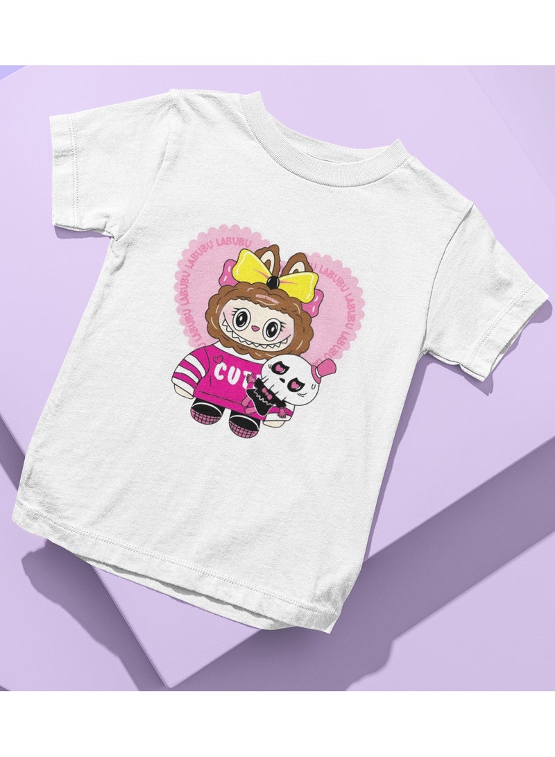 ZOOM Labubu Character Kids Graphic T-Shirt