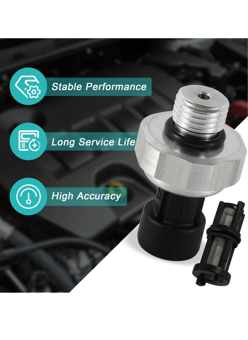 Excefore - 12616646 Oil Pressure Sensor,  for 200 3-2008 Chevy Chevrolet Silverado, 1500 2500 3500 Express Corvette Suburban Avalanche Tahoe, GMC Sierra Savana Yukon Envoy, Cadillac Escalade CTS 12677836 - Image 1