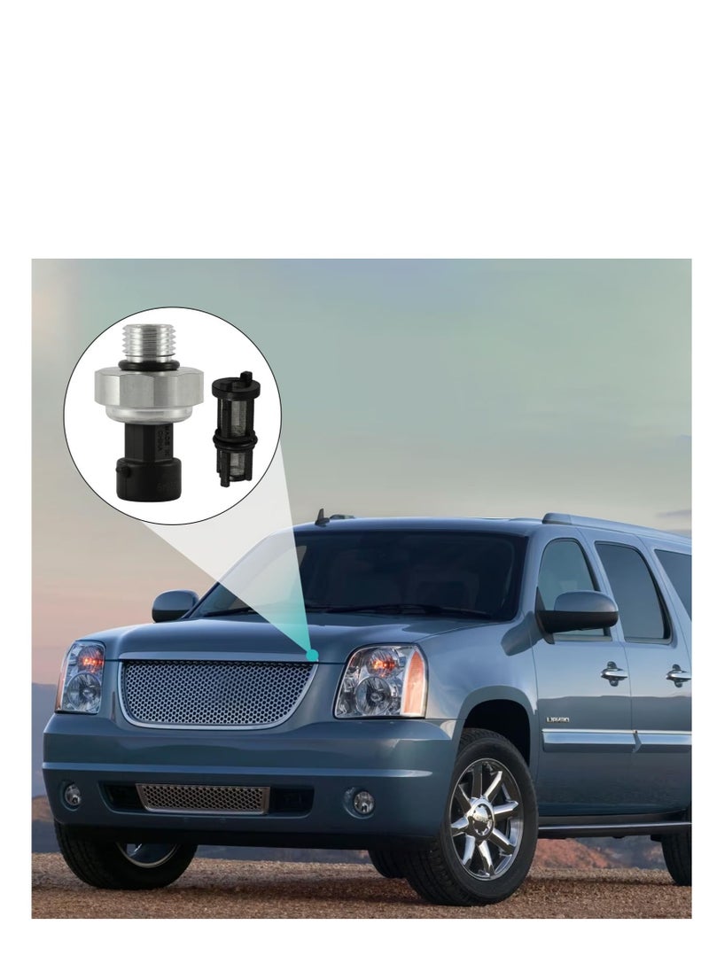 Excefore - 12616646 Oil Pressure Sensor,  for 200 3-2008 Chevy Chevrolet Silverado, 1500 2500 3500 Express Corvette Suburban Avalanche Tahoe, GMC Sierra Savana Yukon Envoy, Cadillac Escalade CTS 12677836 - Image 1