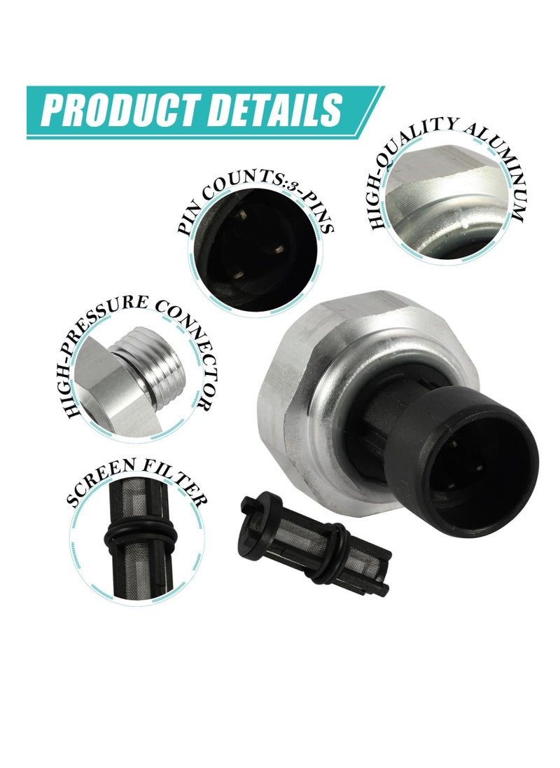 Excefore - 12616646 Oil Pressure Sensor,  for 200 3-2008 Chevy Chevrolet Silverado, 1500 2500 3500 Express Corvette Suburban Avalanche Tahoe, GMC Sierra Savana Yukon Envoy, Cadillac Escalade CTS 12677836 - Image 1
