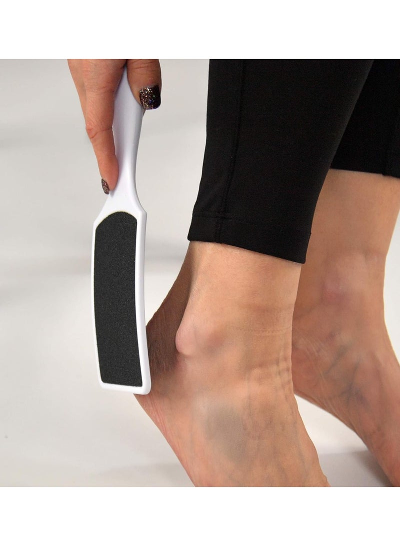 مقشر احترافي للكعب لإزالة تشققات الكعب - أداة تقشير القدم للبشرة الجافة والخشنة - مبرد قدم قابل لإعادة الاستخدام لأقدام ناعمة وطرية - أداة باديكير لطيفة وفعالة للاستخدام في المنزل أو الصالون - Image 4