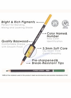 Y&D Premium Colored Pencils Set of 120 Colors,Artists Soft Core with Vibrant Color,Ideal for Drawing Sketching Shading,Coloring Adults Beginners kids  - Image 3