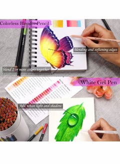 Y&D Premium Colored Pencils Set of 120 Colors,Artists Soft Core with Vibrant Color,Ideal for Drawing Sketching Shading,Coloring Adults Beginners kids  - Image 5