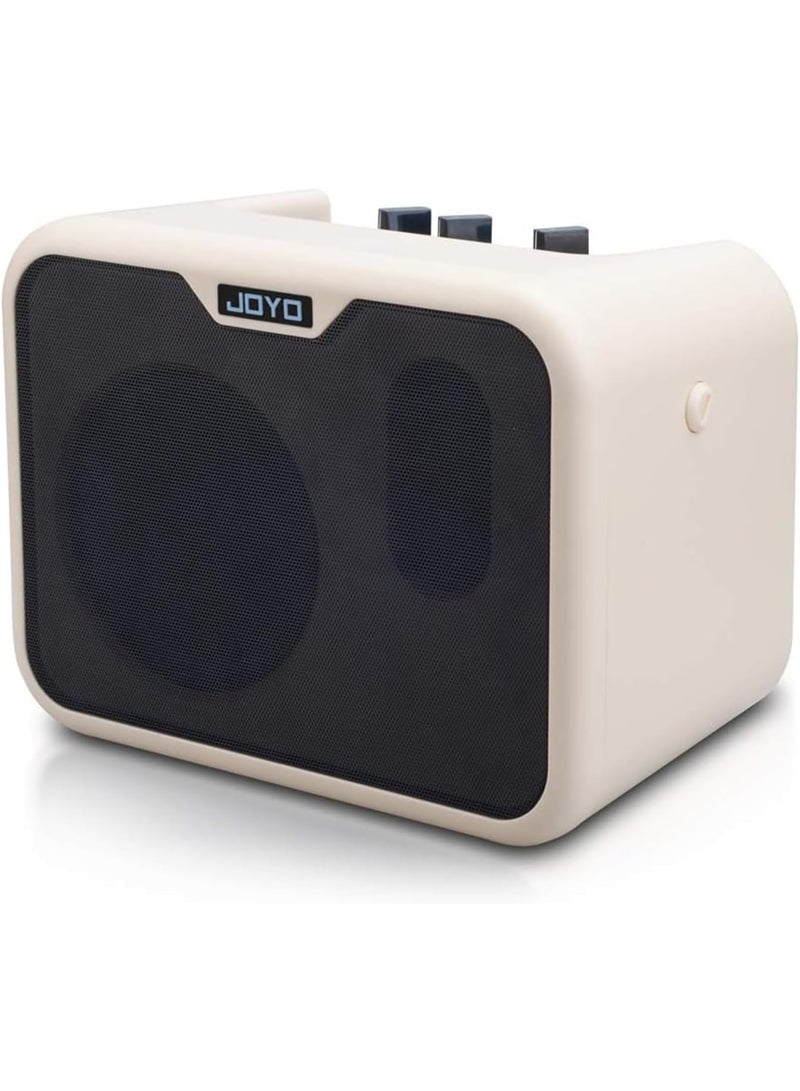 جويو مضخم صوت بيس صغير MA-10B – مضخم بيس محمول للتمرين، 10 واط، قناتين، يعمل بالبطاريات، لموسيقى الجيتار الكهربائي - Image 1