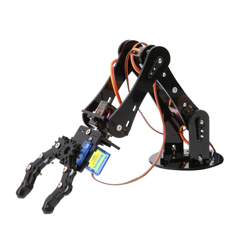 ACEBOTT Robot Arm Expansion Pack Smart Car Starter Kit, Robotics Kit for Kids Ages 8-12 12-16, STEM Toys Coding Robot Kit for Teens & Adults(QD007) - Image 1