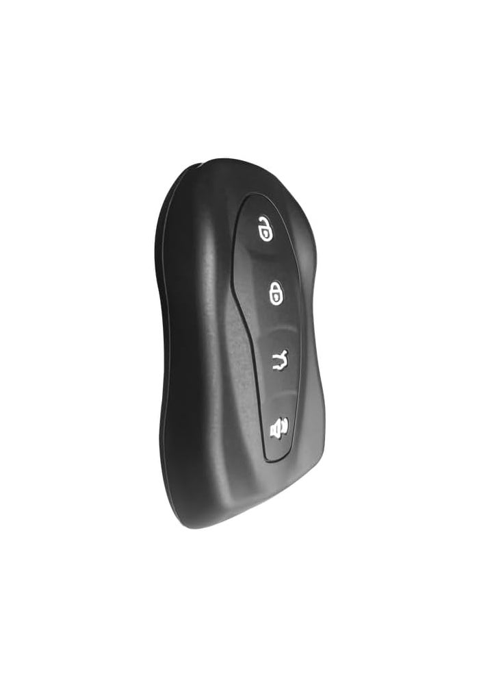 7Cylinder Silicone 4 Button Key Fob Cover for Geely - Black (2 Pcs) - Image 3
