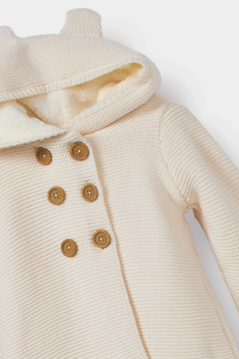 Defacto Baby Girl Hooded Cardigan