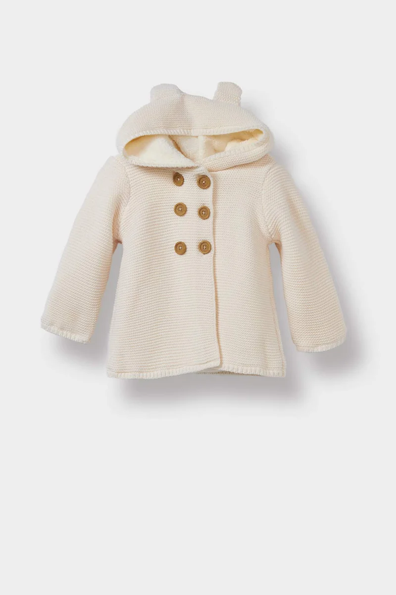 Defacto Baby Girl Hooded Cardigan