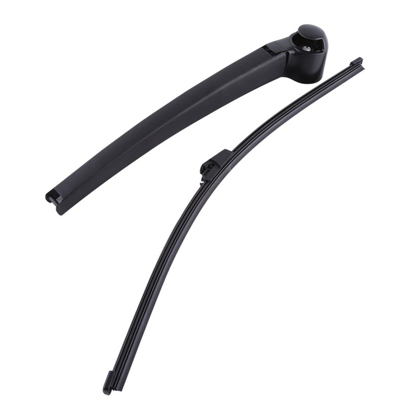 Rear Windshield Wiper Set Plastic Flexible Soft Layer For Smooth Silent Wiping - Complete Cleaning Maximum Contact Field For Car Rear Window - Image 1