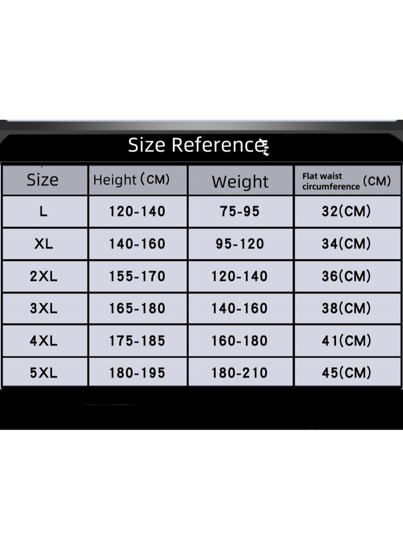 KUYING New High Waisted Flat Angle Swimming Trunks - Image 3