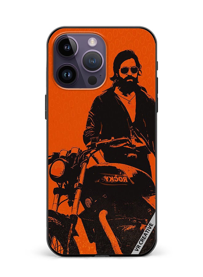 VR CREATIVE Protective Case Cover For Apple iPhone 16 Pro Max Bollywood Actor Yash Design Multicolour