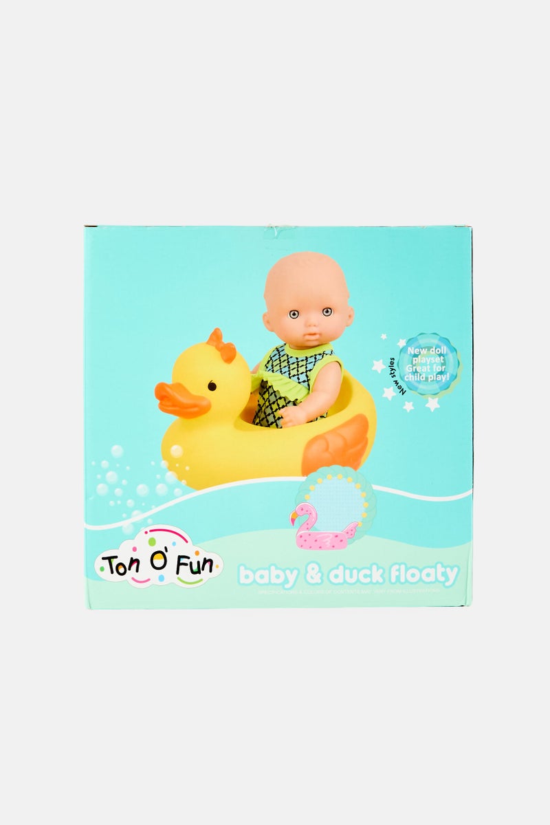 Ton O' Fun Baby And Duck Floaty Bath Toy - Image 2