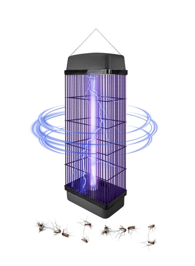Xkimos Mosquito Killer Lamp,Mosquito Killer Electric, Insect Killer Electronic,fly killer,Fly Trap for Indoor and Outdoor Use, Uses 30W UV Light and 2500V Electric Shock to Kill Flying Insects, Black - Image 1