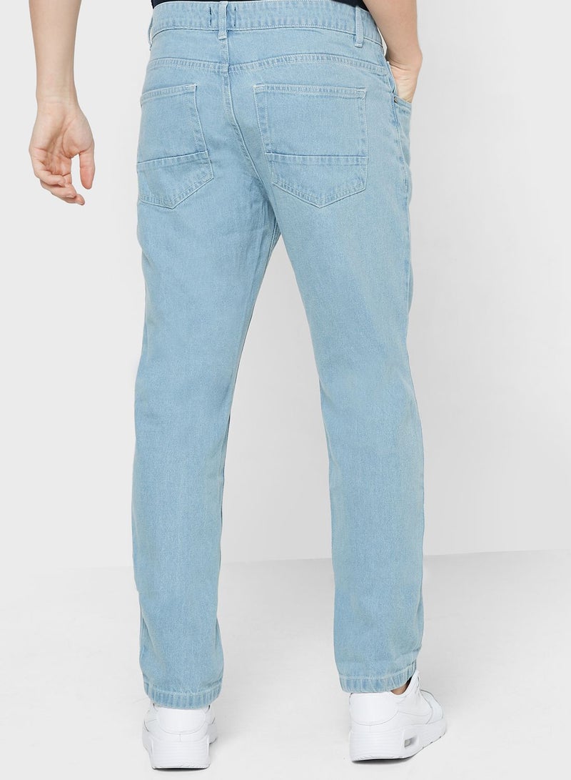 Seventy Five Slim Fit 5 Pocket Jeans - Image 3