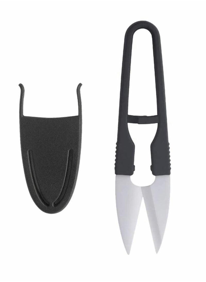 Generic - Plastic Sewing Snip and Embroidery Scissors Thread Snip, Mini Sewing Scissors, Beading, Embroidery Multi-Purpose Small Thread Cutter, Suitable Making Handicrafts, DIY Supplies - Image 1