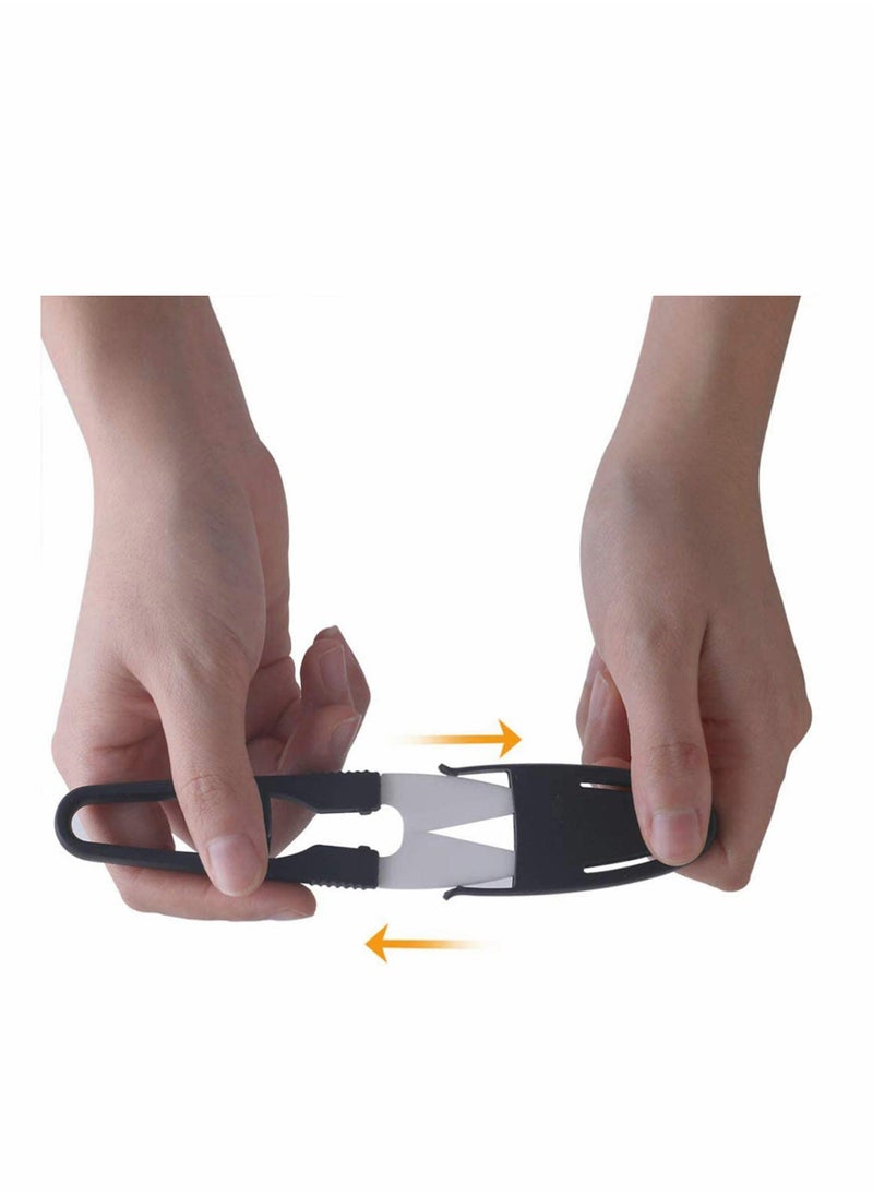 Generic - Plastic Sewing Snip and Embroidery Scissors Thread Snip, Mini Sewing Scissors, Beading, Embroidery Multi-Purpose Small Thread Cutter, Suitable Making Handicrafts, DIY Supplies - Image 1