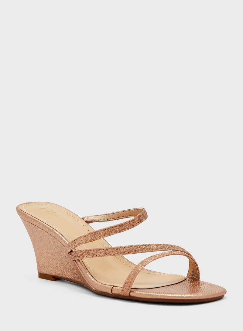 ELLA Strappy Wedge Sandal