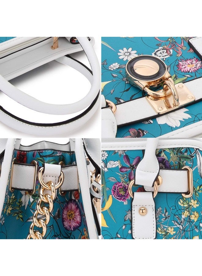 DASEIN Women Designer Handbags And Purses Ladies Satchel Bags Shoulder Bags Top Handle Bags W/Matching Wallet  - Image 4