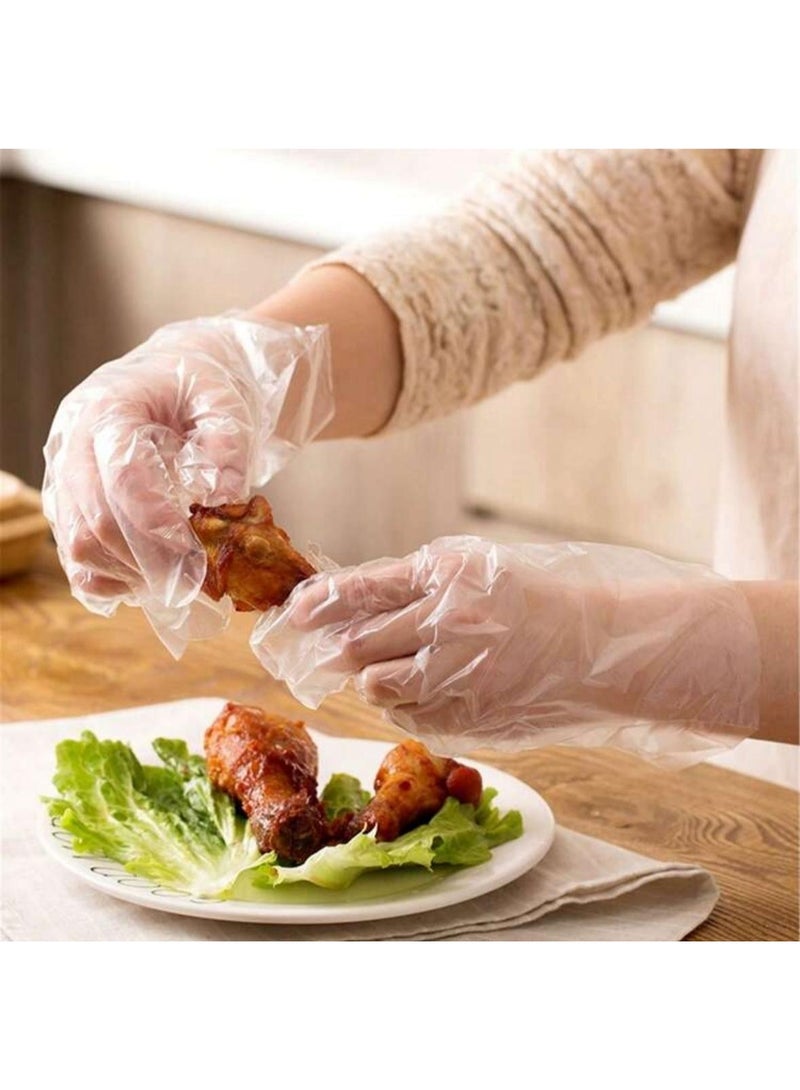 Viva Disposable Gloves – (200 Pairs) Individually Packed – Clear, Powder-Free, Food Safe, One Size Fits Most – Premium Hygiene for Restaurants & Home Use - Image 4