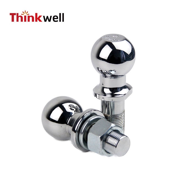 Xin Hui T H I N K W E L L Thinkwell Chrome Plated Trailer Hitch Ball Tow Bar Coupling Head for Off-Road Vehicles, SUVs and Caravans - Multiple Sizes (1-7/8", 2", 2-5/16", 50mm) - Image 5