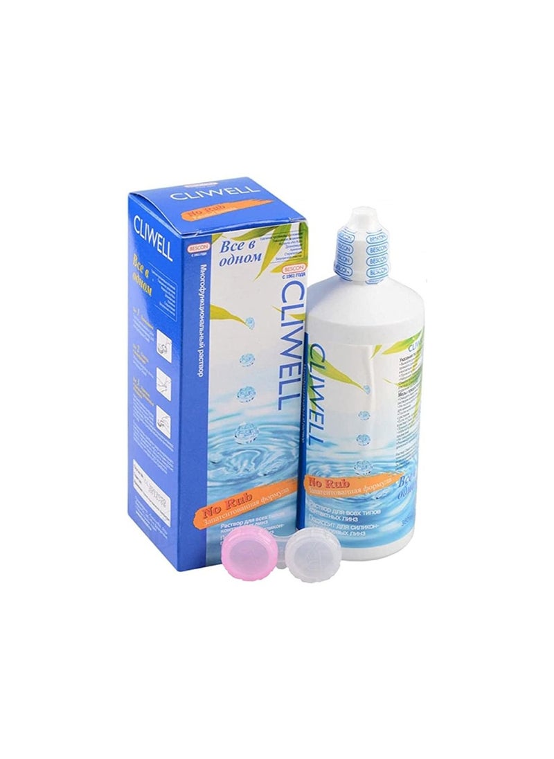 cliwell solution for soft contact gel With lens washer - 120 ml