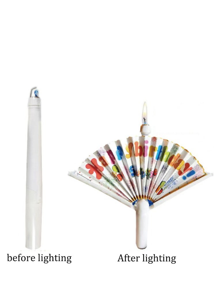 Generic - Novelty Fans Birthday Candles, Pop-up Surprise Clown Birthday Candles Fun Cake Decoration Candle Tips Candles Creative Happy Birthday Candles Party Supplies - Image 1