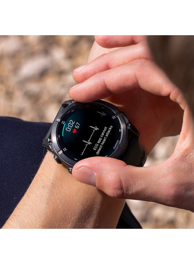 Garmin Fenix 8 Flagship Black - 47mm, Outdoor Sports Watch With Blood Oxygen, Heart Rate, Running, Cycling, Diving, And Skiing Functions - Image 1