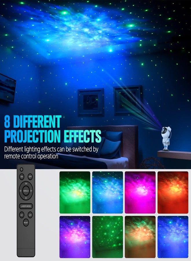 Mantra Impex Astronaut Galaxy Projector Night Light, Star Projector, Nebula Ceiling Lamp with Timer and Remote, Gift for Kids Spacebuddy for Bedroom, Birthdays, Christmas, Valentine's Day. (Gold-3) - Image 4