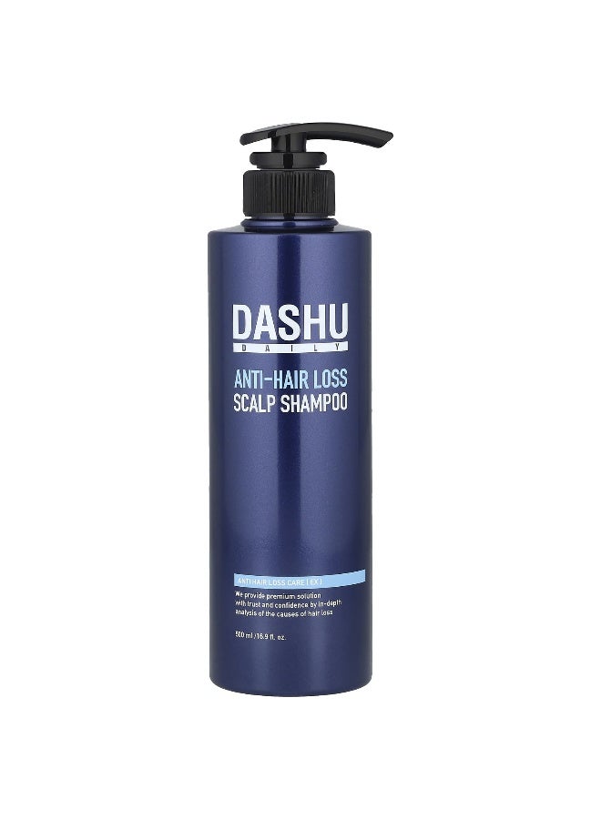 Dashu, Anti-Hair Loss Scalp Shampoo, 16.9 fl oz (500 ml) - Image 1