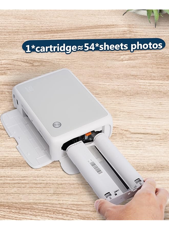 erorex Cp4000L Photo Paper 54 Pieces And 1 Cartridge Suit Photo Printer Accessories Consumables  - Image 3