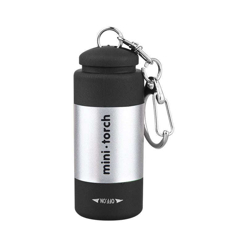 Rechargeable Mini Flashlight Keychain High Intensity Pink - Image 4