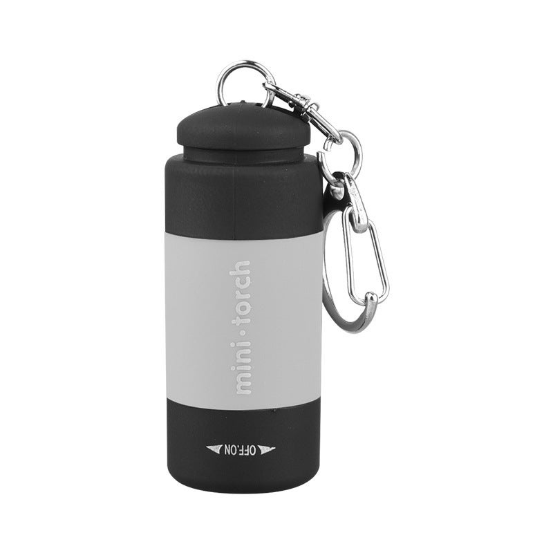 Rechargeable Mini Flashlight Keychain High Intensity Pink - Image 2