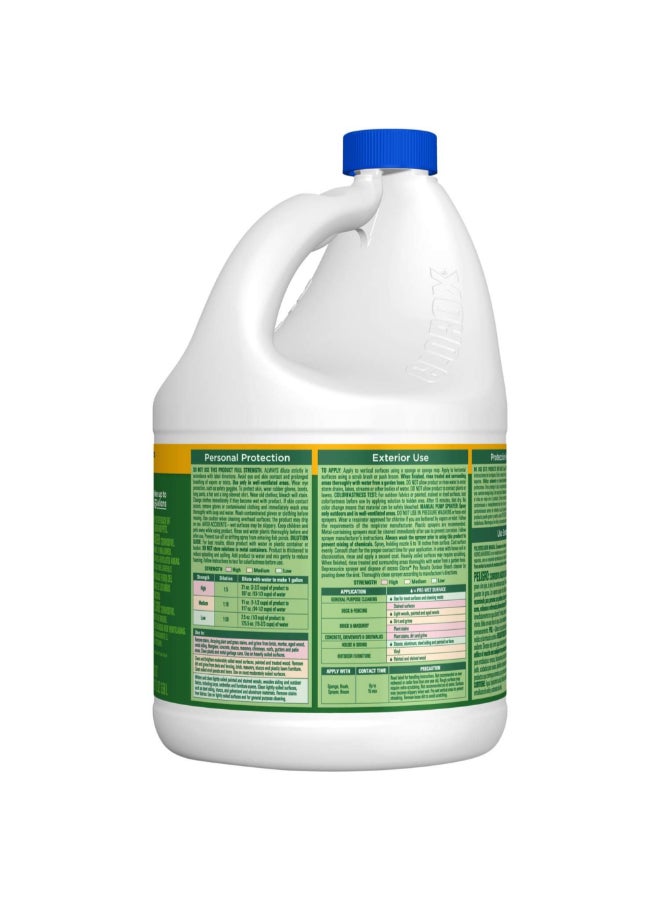 Clorox Pro Results Liquid Concentrated Formula Outdoor Bleach 121 fl oz 32437 - Image 2