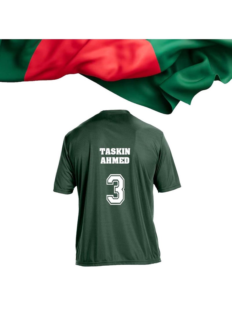 PRINTSHOP4ME Bangladesh Unisex Sports Dry-Fit Jersey - Perfect for Bangladesh Cricket Fans and Cricket Lovers - Comfortable Bangladesh Jersey - Image 3