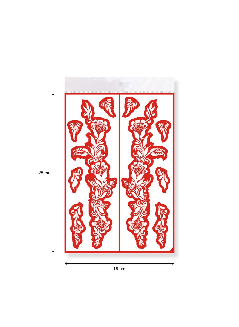 ملصق تصميم الحناء ماجارات للبالغين - MJ 234 - Image 3