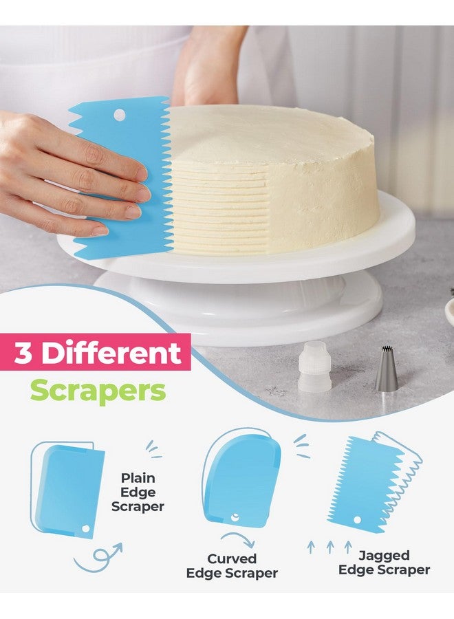 Kootek 32-Piece Piping Bags and Tips Set with 24 Icing Piping Tips, 2 Reusable Pastry Bags 12 Inch, Reusable Piping Icing Bags and Tips, Cake Decorating Kit for Frosting Cookie, Cupcake - Image 2