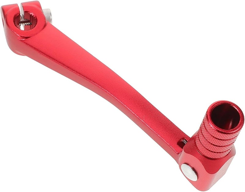 Red Aluminum Motorcycle Gear Shift Lever Easy Installation for Off Road Trail Riding - Image 1
